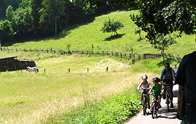 Der Lautertalradweg-von Hinterweidenthal bis Weienburg