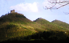 Burg Tifels bei Annweiler in der Pfalz