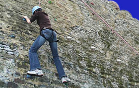 Klettern im Elsass für Anfänger und Fortgeschrittene